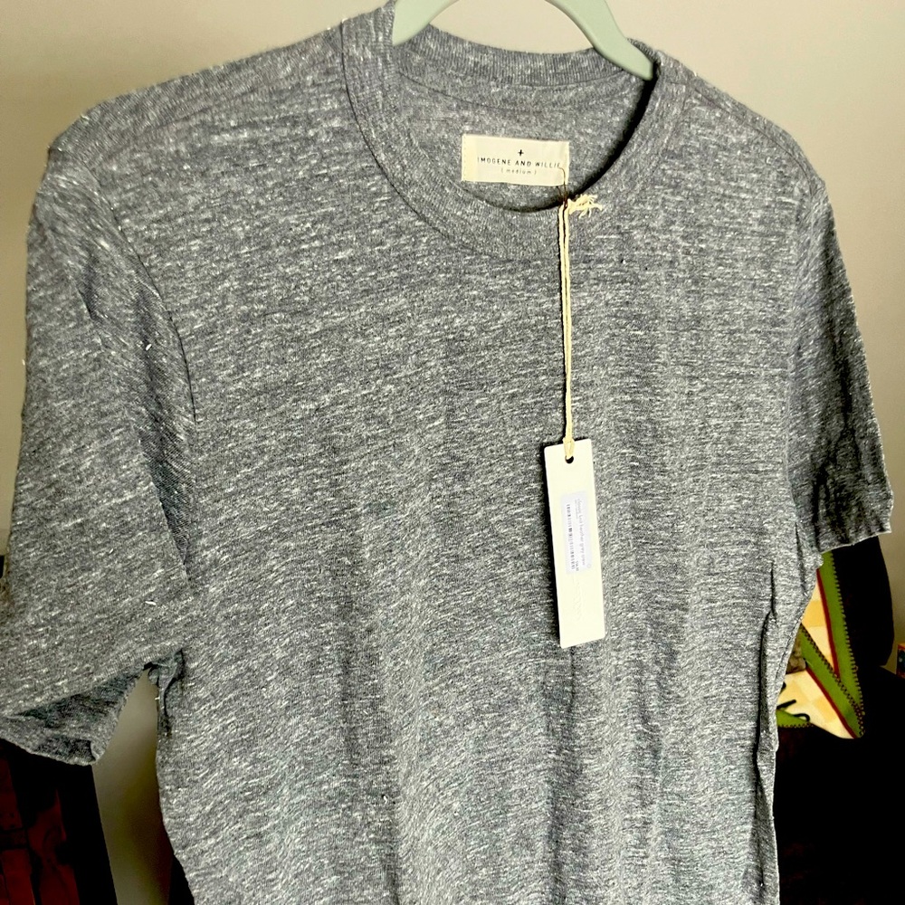 Imogene + Willie grey tee
